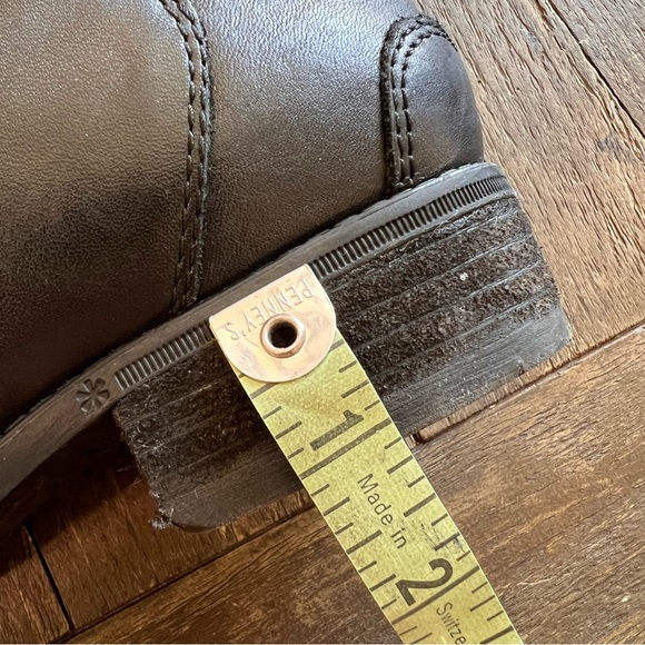 Sam Edelman
Penny Black Leather Back Zip Block Heel Riding Boots Size 7 - Picture 11 of 17